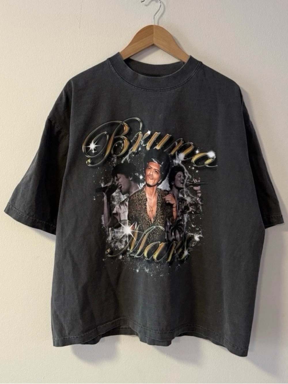 Bruno Mars 24K Magic Las Vegas Tour Residency Tee LARGE